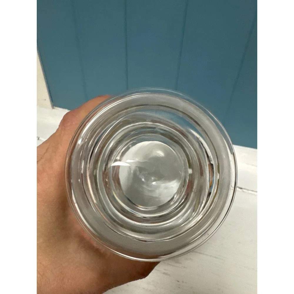Looney Tunes Character‎ tall Glass Jar Candy Cookie Storage Container Lid